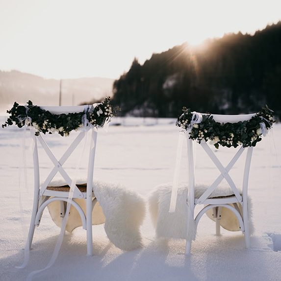 Cross Back Stuhl Simply white – Bild 3