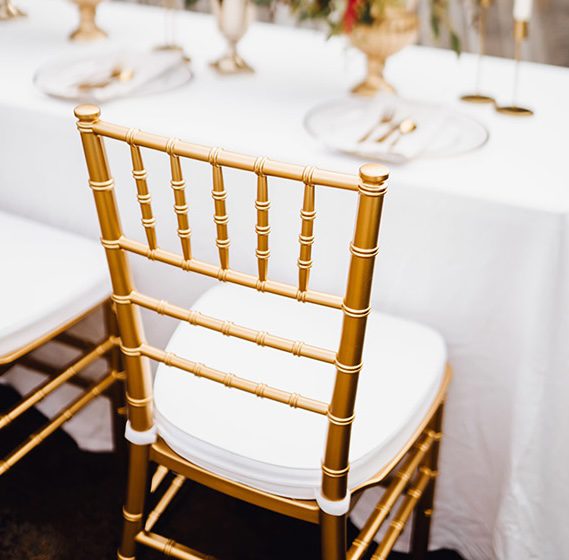 Chiavari Tiffany Stuhl gold