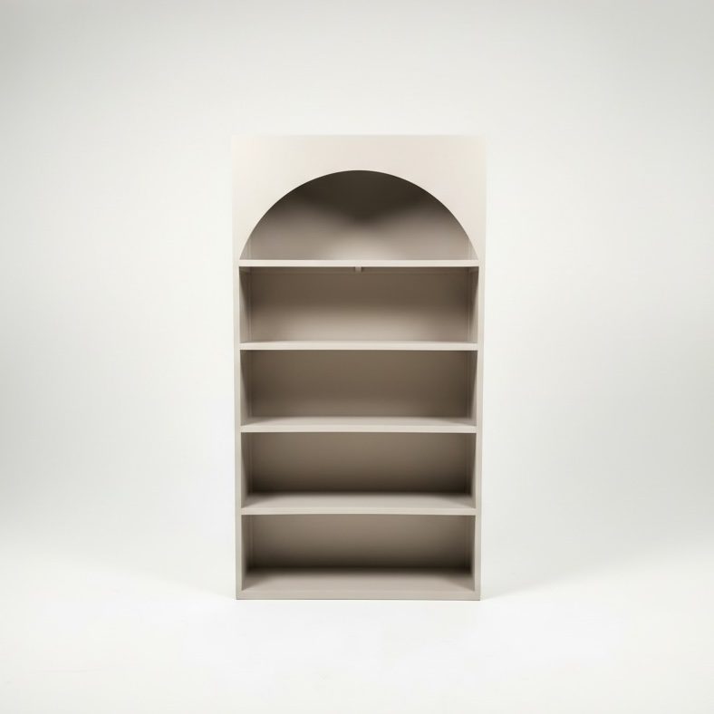 Bar Rückbuffet für Gläser 120x210x42cm macchiato beige