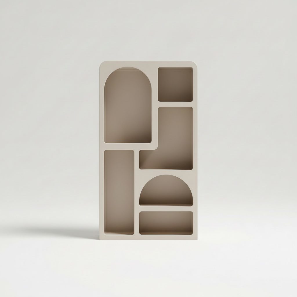 Bar Rückbuffet “cozy” 120x220x45cm macchiato beige