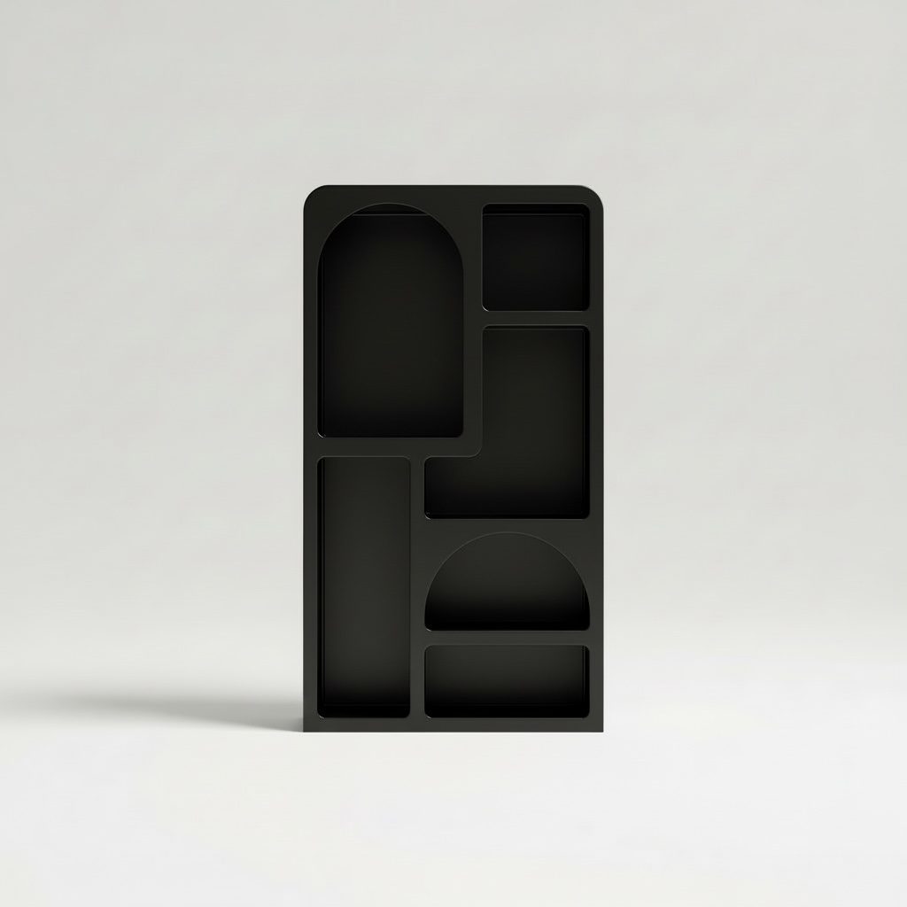 Bar Rückbuffet “cozy” 120x220x45cm schwarz