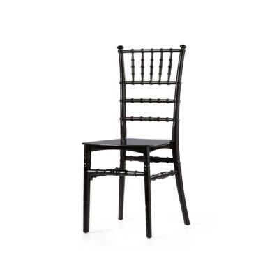 Chiavari Tiffany Stuhl schwarz