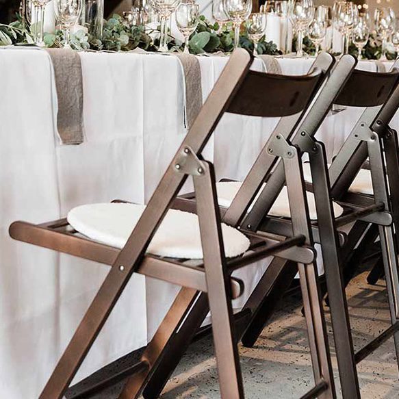 Klappstuhl Holz – Bild 4