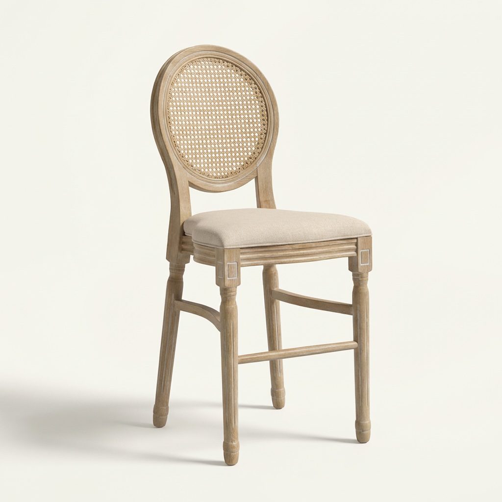 Louis Collection: Louis Barstuhl Holz washed look