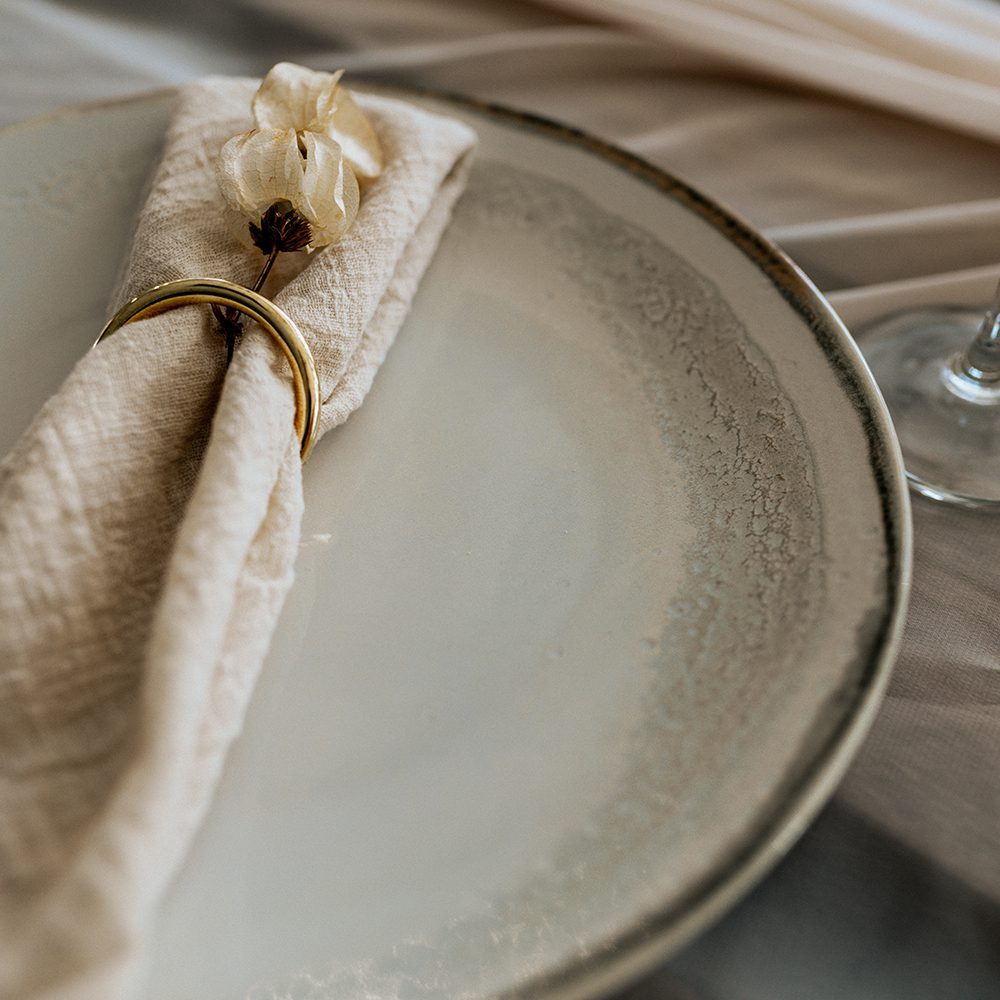 Dinner Plate: eggshell beige 27,5 cm