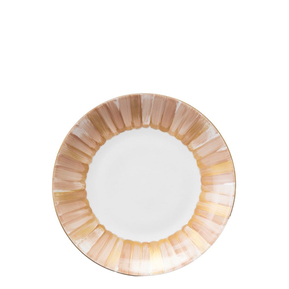 Peach Fuzz Color of the Year 2024 Porzellan Vorspeiseteller / Dessertteller 20,3 cm