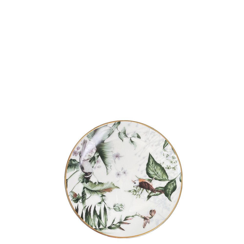 Tropical Bird Porzellan Brotteller 16,5