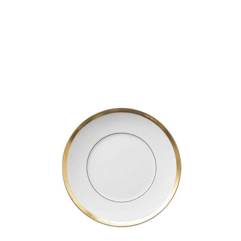 Shine Gold Porzellan mit goldrand Brotteller 16,5cm