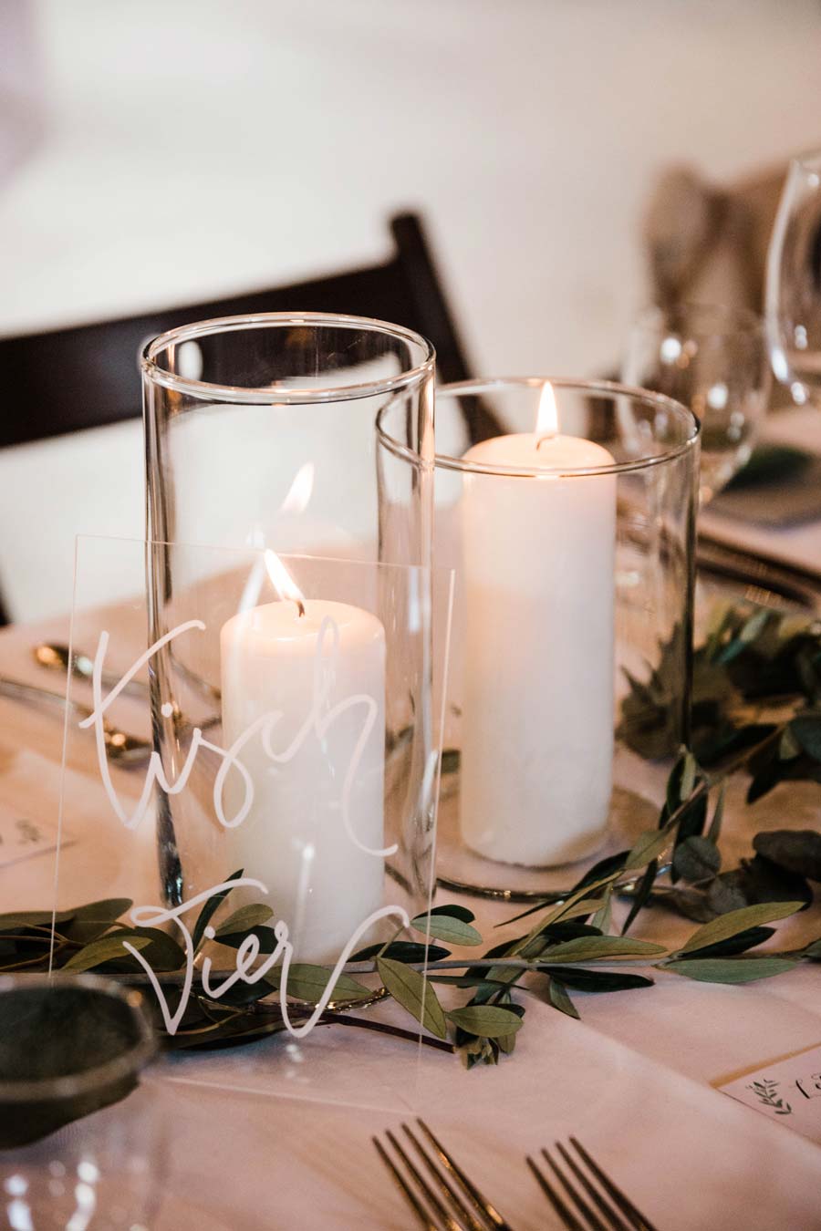 Zylindervasen H 18cm Ø 12cm