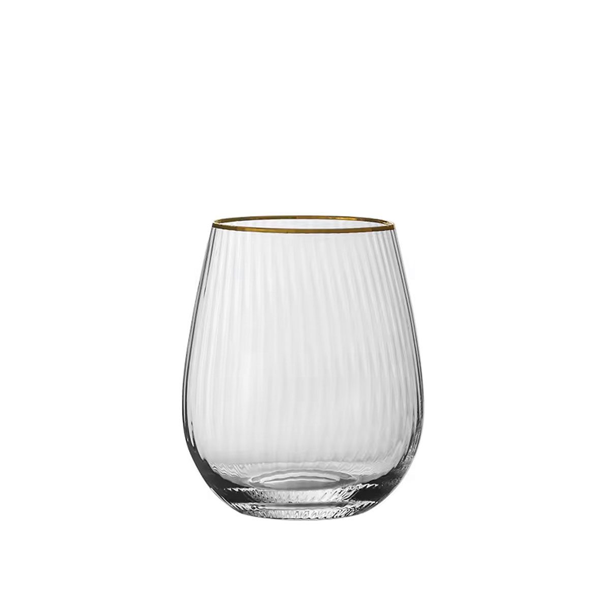 Classy-Serie: Wasserglas mit Goldrand 35cl