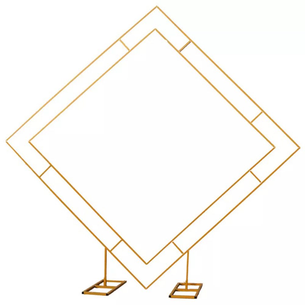 Traubogen Quadratisch in gold 220 cm