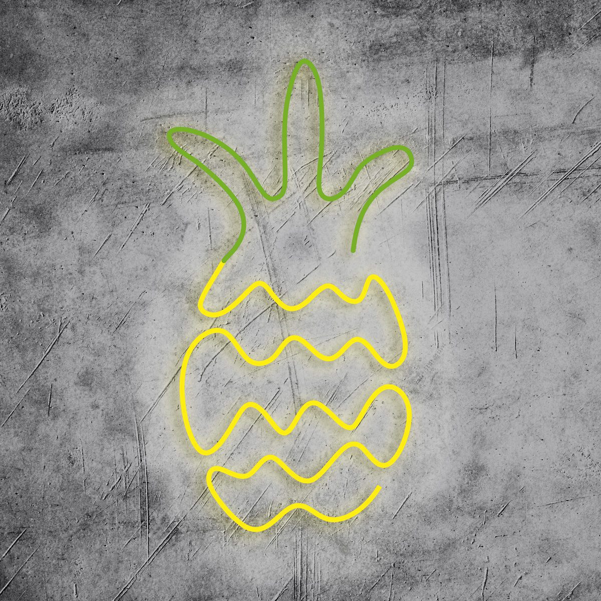 Neon Schriftzug “Ananas”