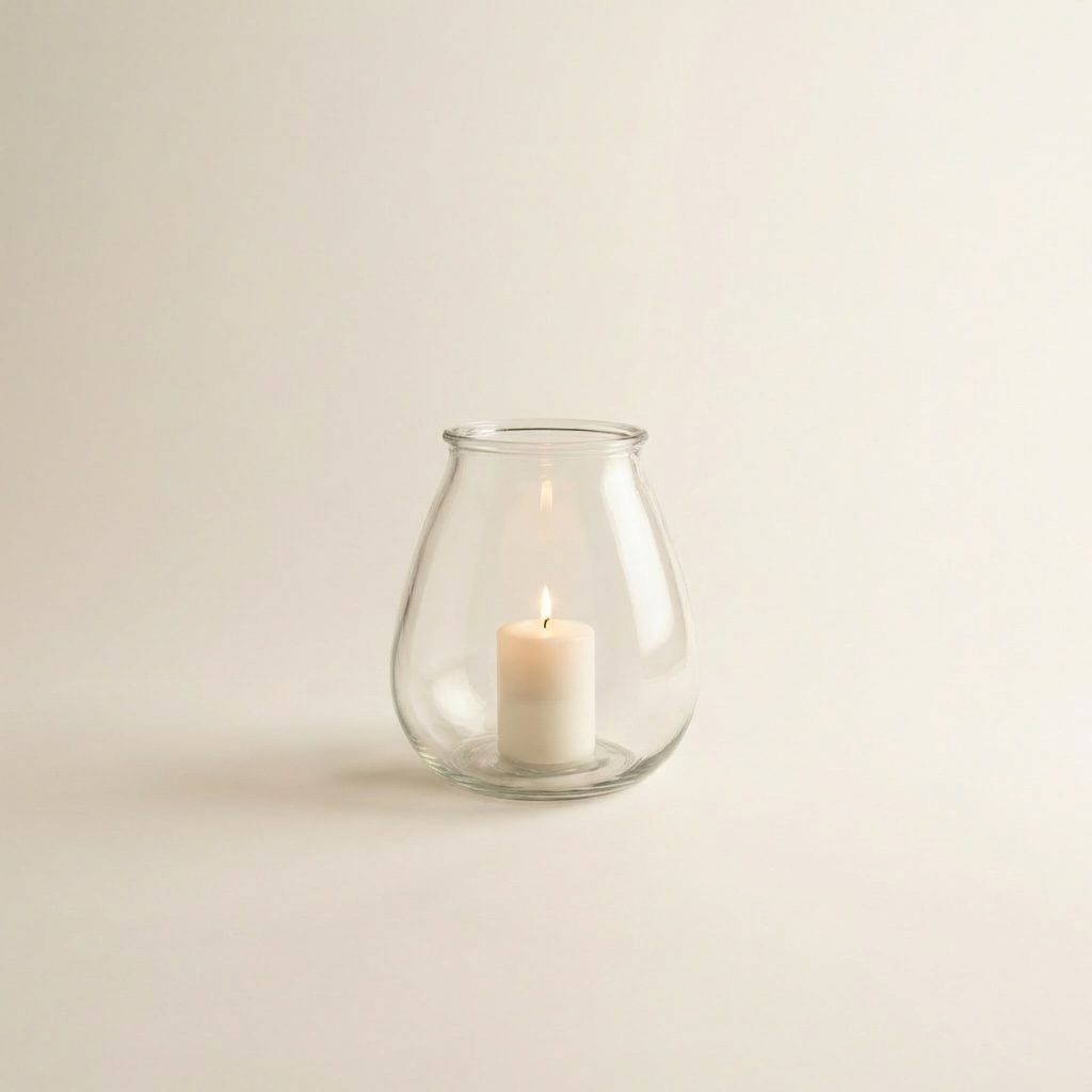 Bauchige Windlichter klein