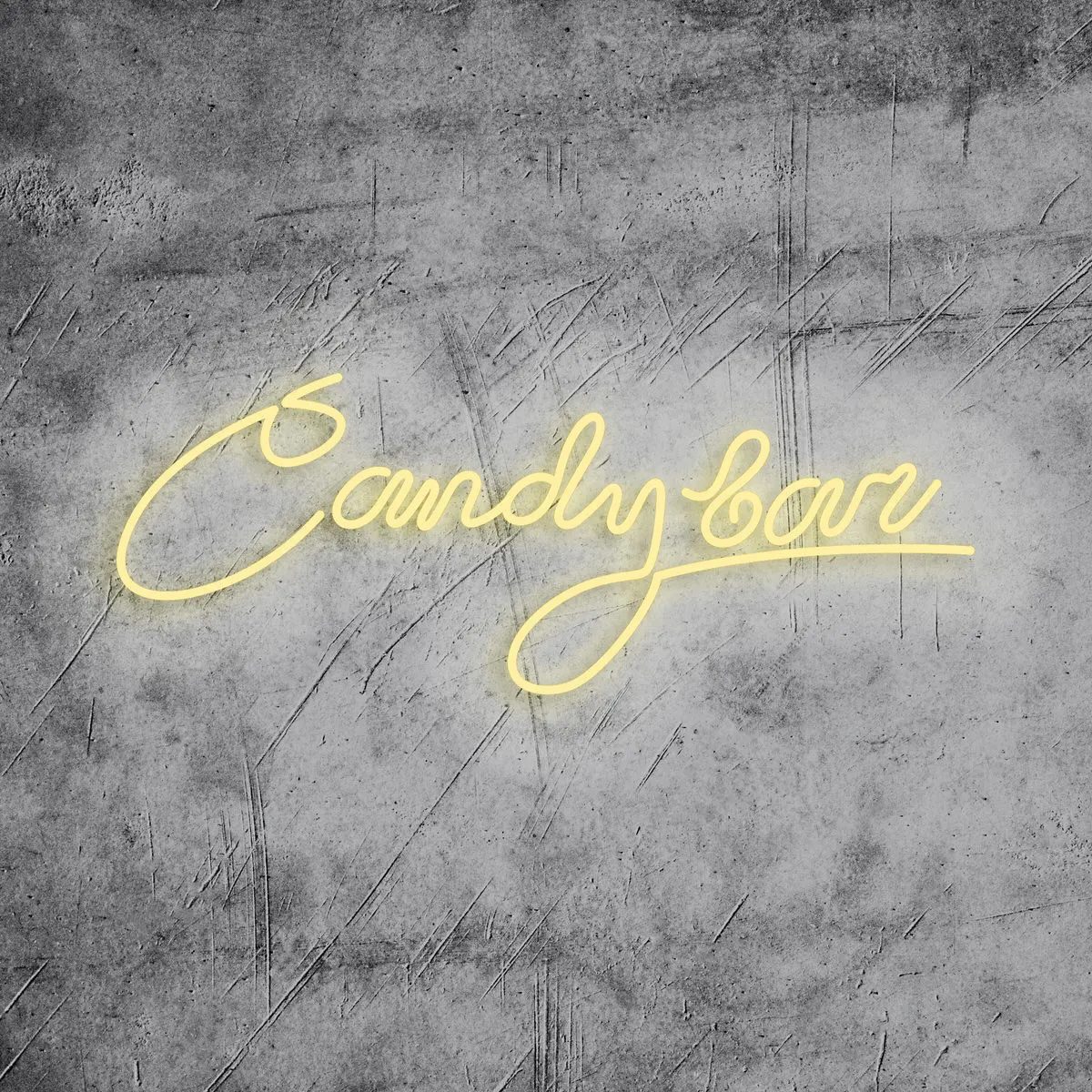 Neon Schriftzug “Candy Bar”