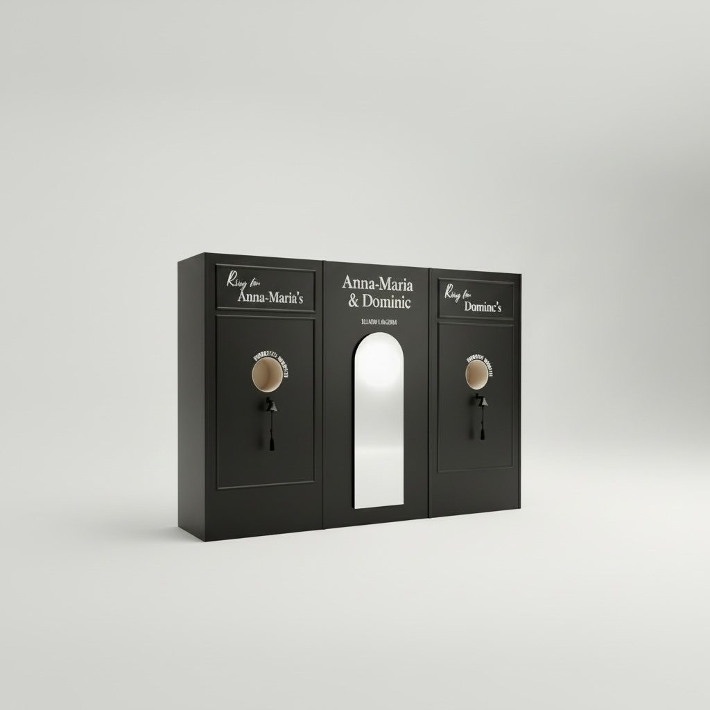 Escort Wall in schwarz 300x220cm - Image 6