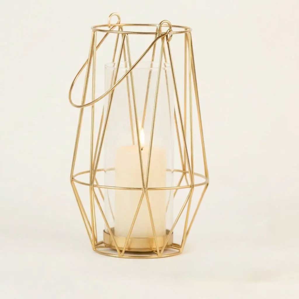 Geolights in gold large