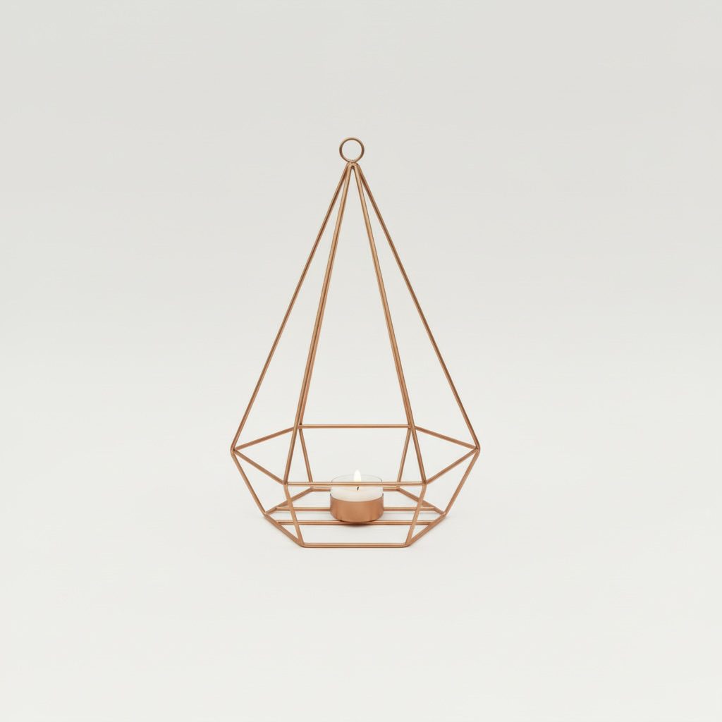 Geolights in copper large
