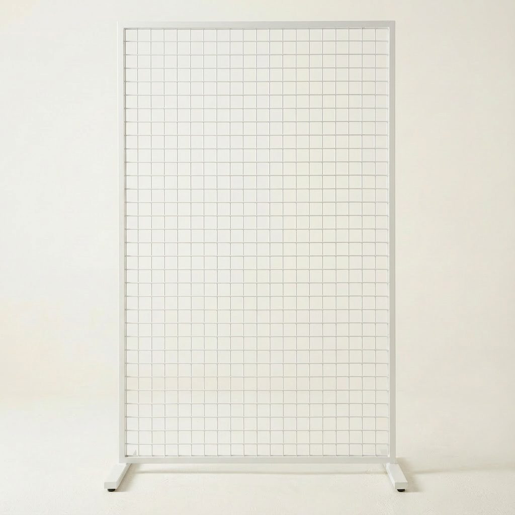 Hochzeit Hintergrund “Grid” eckig für Dekoration in Weiß