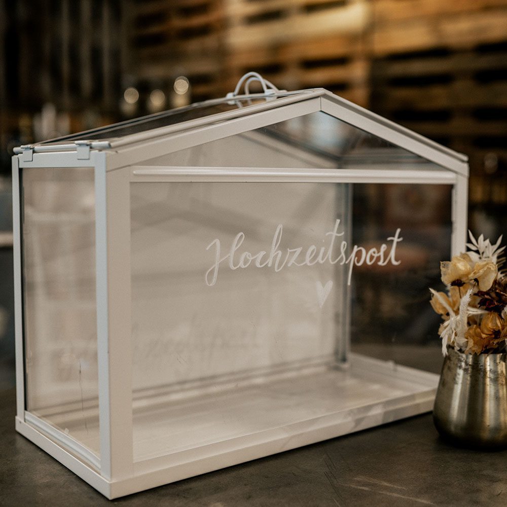 Geschenkebox aus Acryl