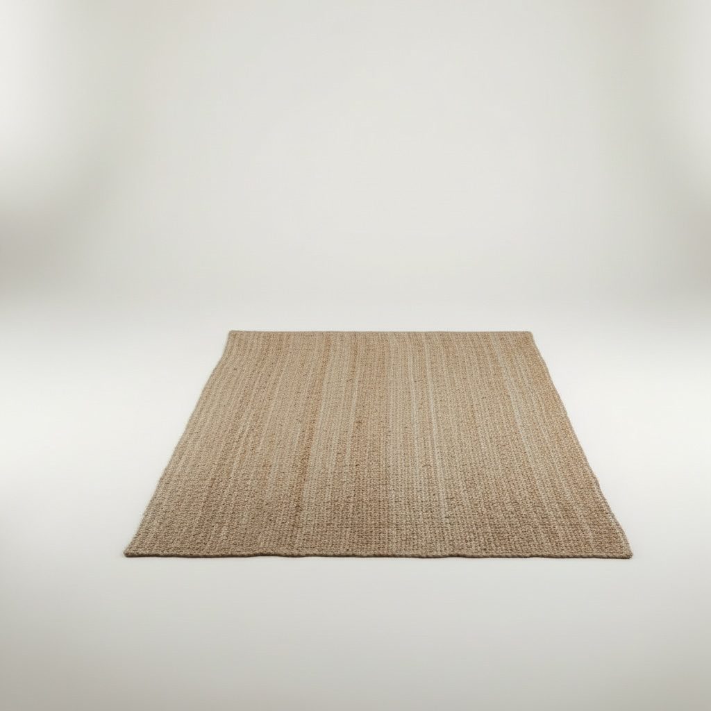 Jute Teppich rechteckig 150 X 80 CM