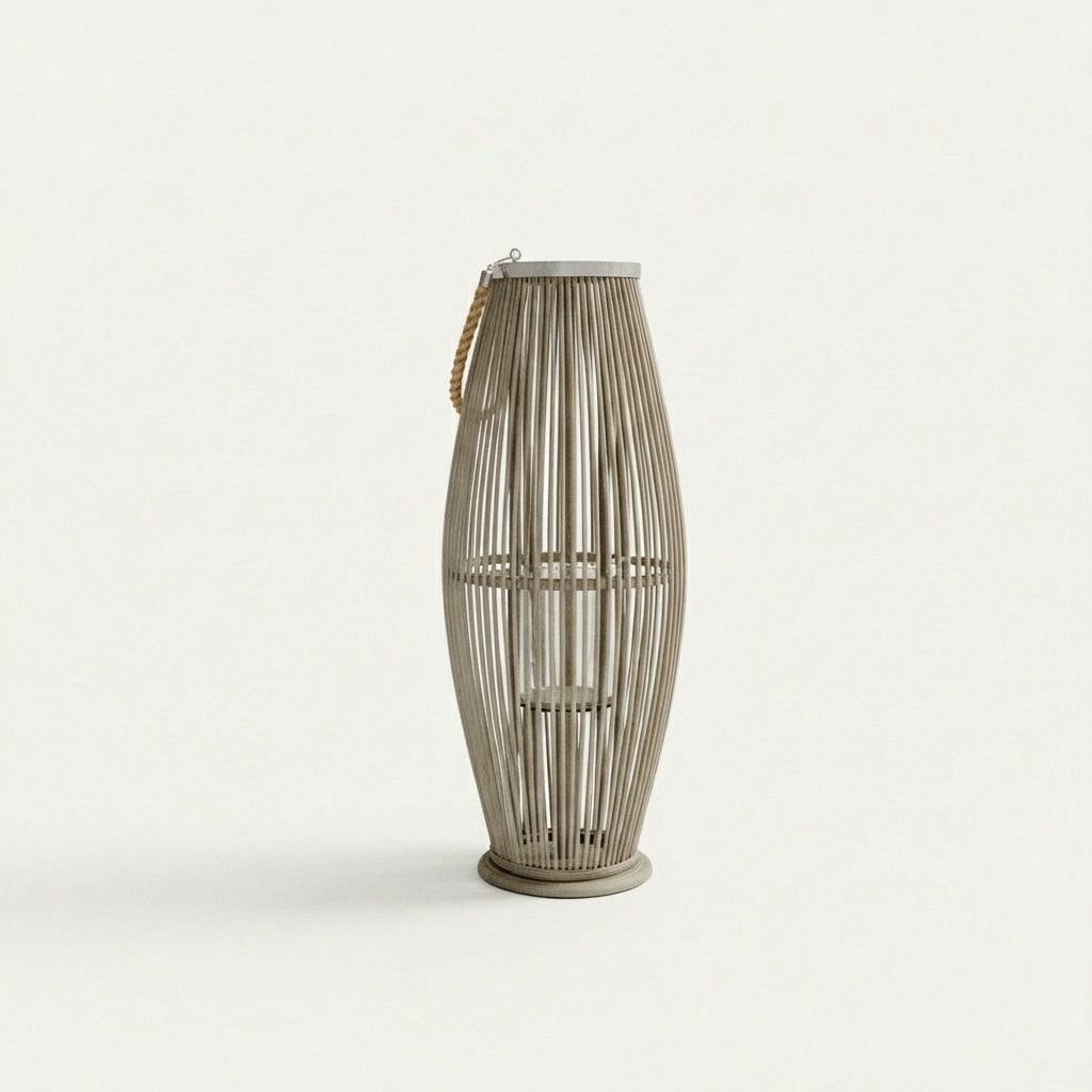 Laternen flechtoptik groß