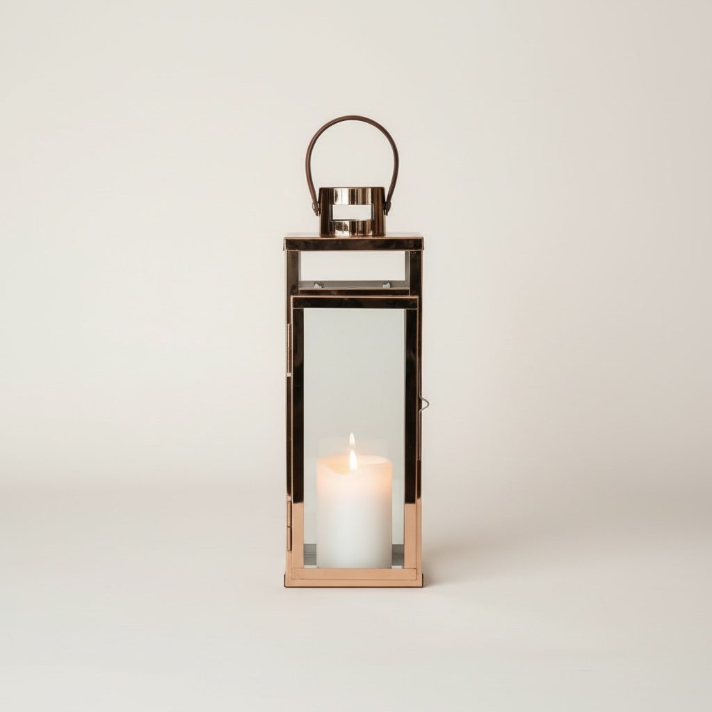 Laternen in kupfer klein