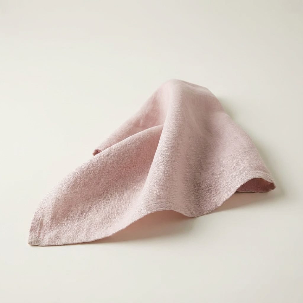 Leinenservietten in altrosa, blush (Stonewashed)