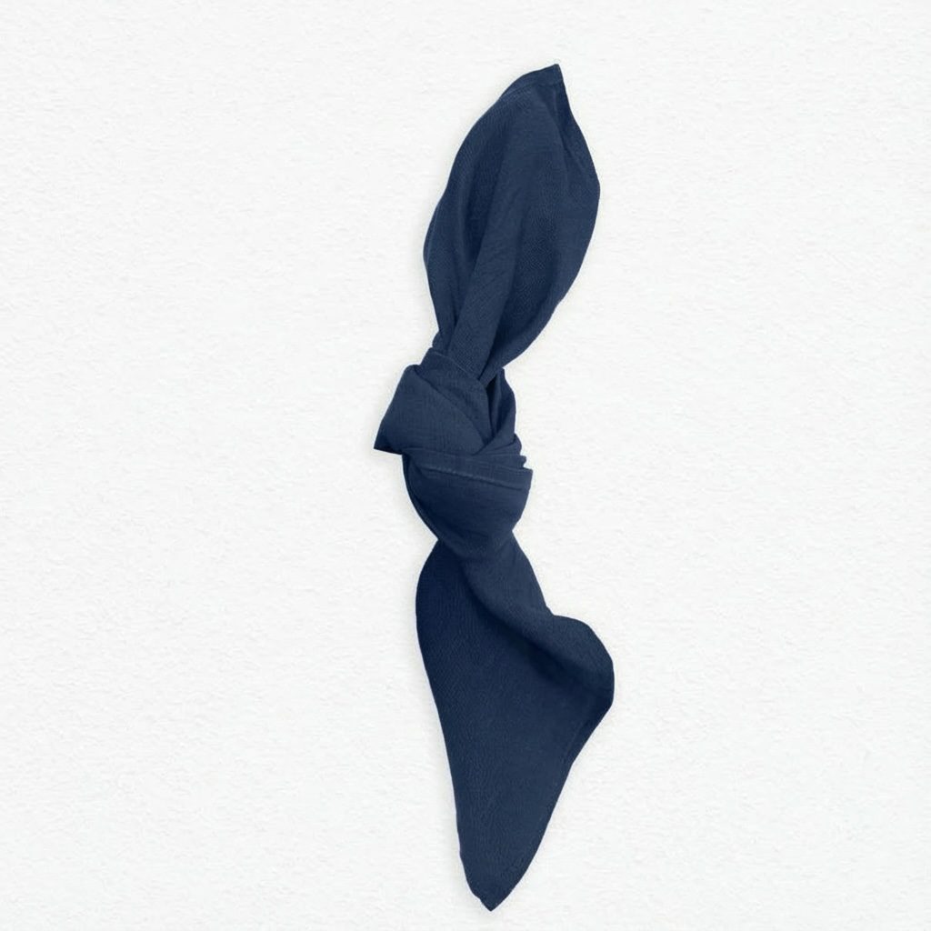 Leinenservietten Big navy, dunkelblau