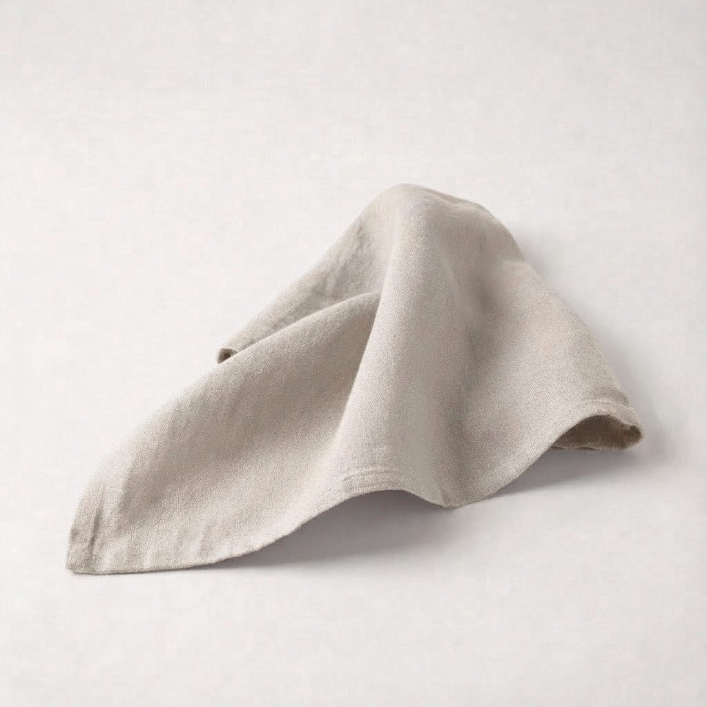 Leinenservietten in macchiato Beige