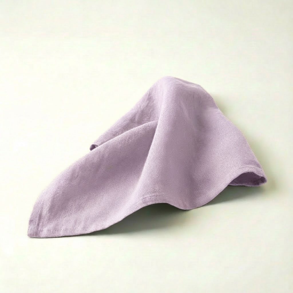 Leinenservietten in flieder, lavendel (Stonewashed)