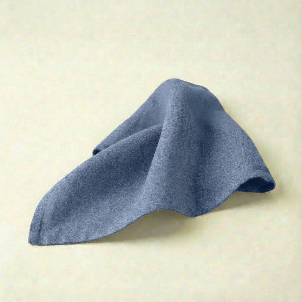 Leinenservietten in ozeanblau, ocean blue