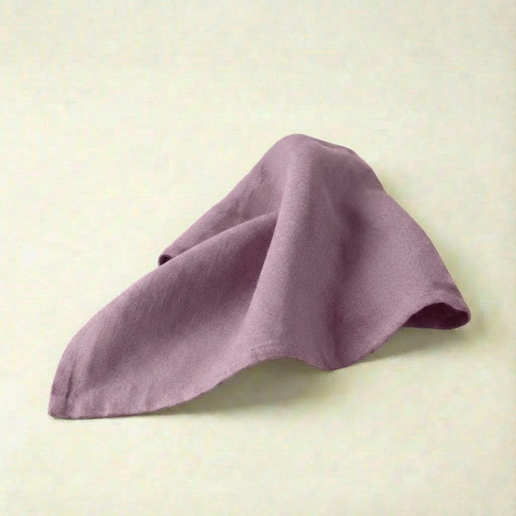 Leinenservietten in orchideen lila, orchid