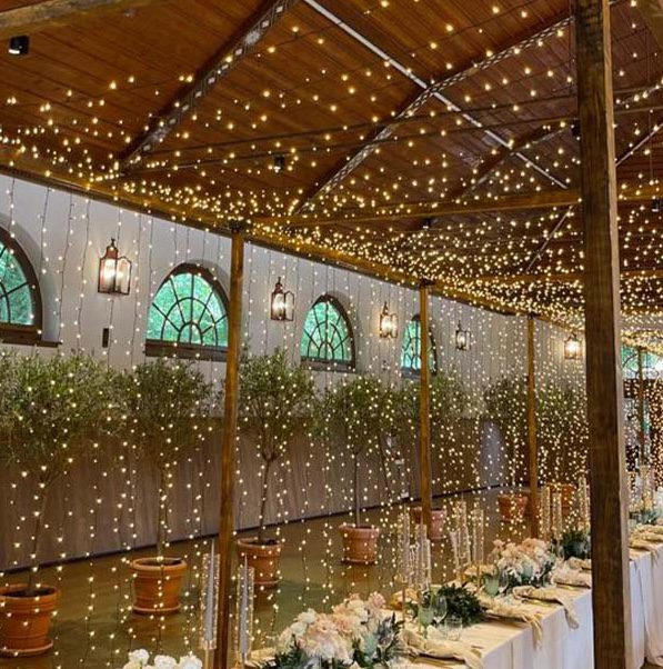 LED-Lichterkette 13m, Warmweiß