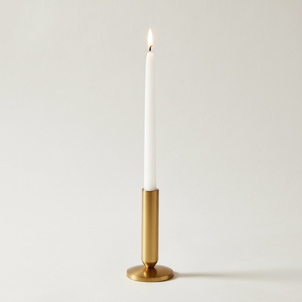 Kerzenständer “Golden Pillar” – 22,5cm