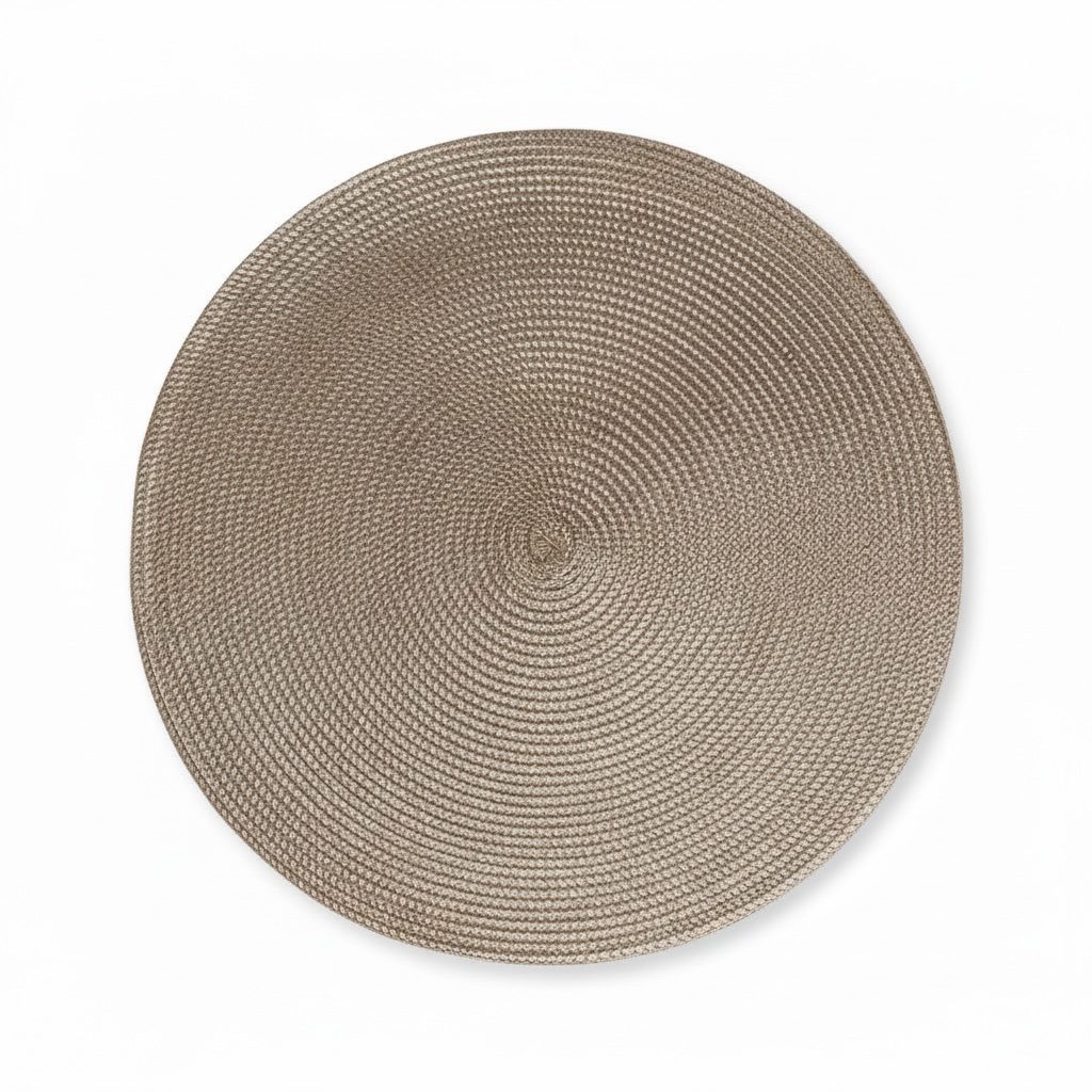 Platzset in Braun aus Kunststroh