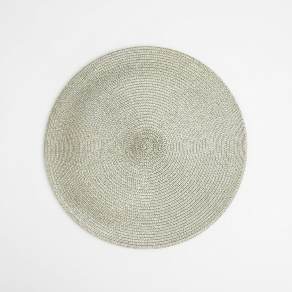 Platzset in Khaki aus Kunststroh