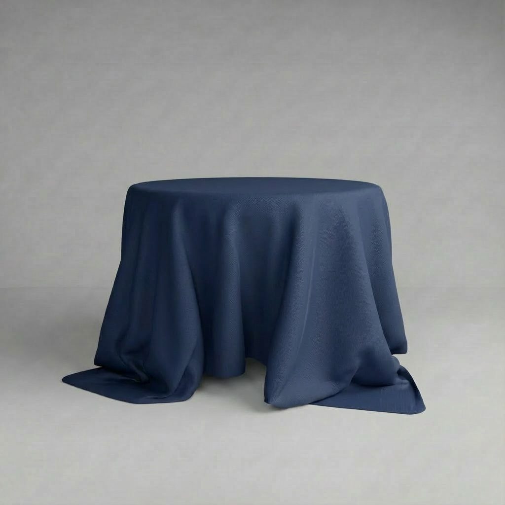 Runde Tischdecke in Insignia Blue  | ⌀ 330 cm