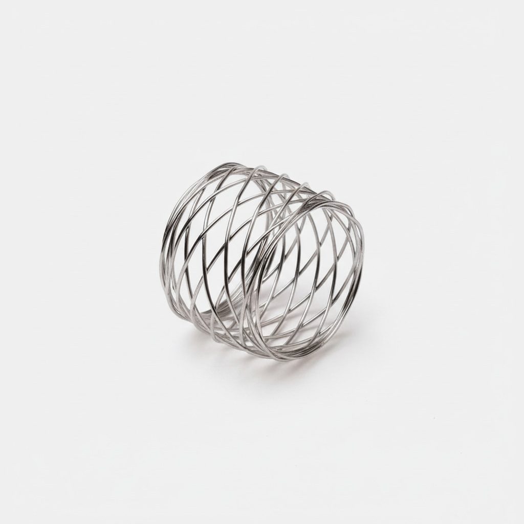 Serviettenringe feines silber