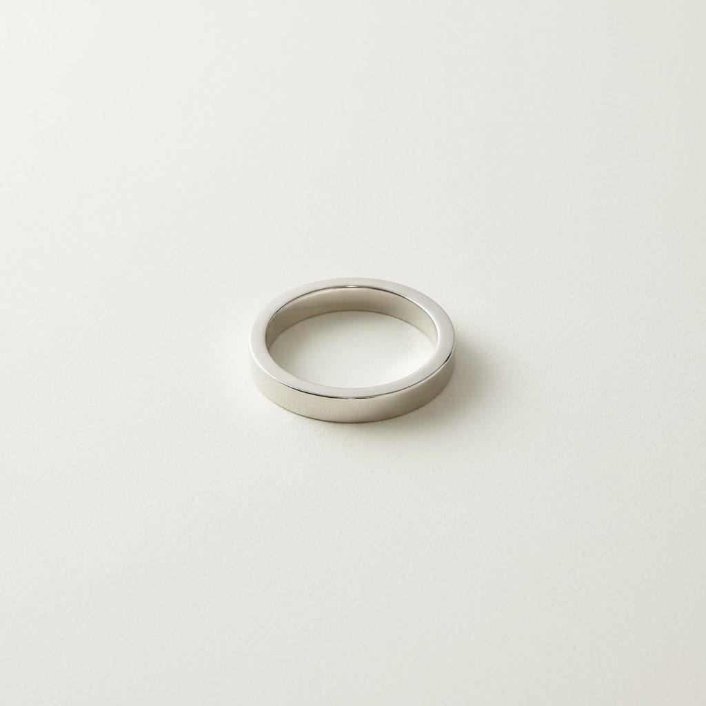 Serviettenringe ringförmig in silber