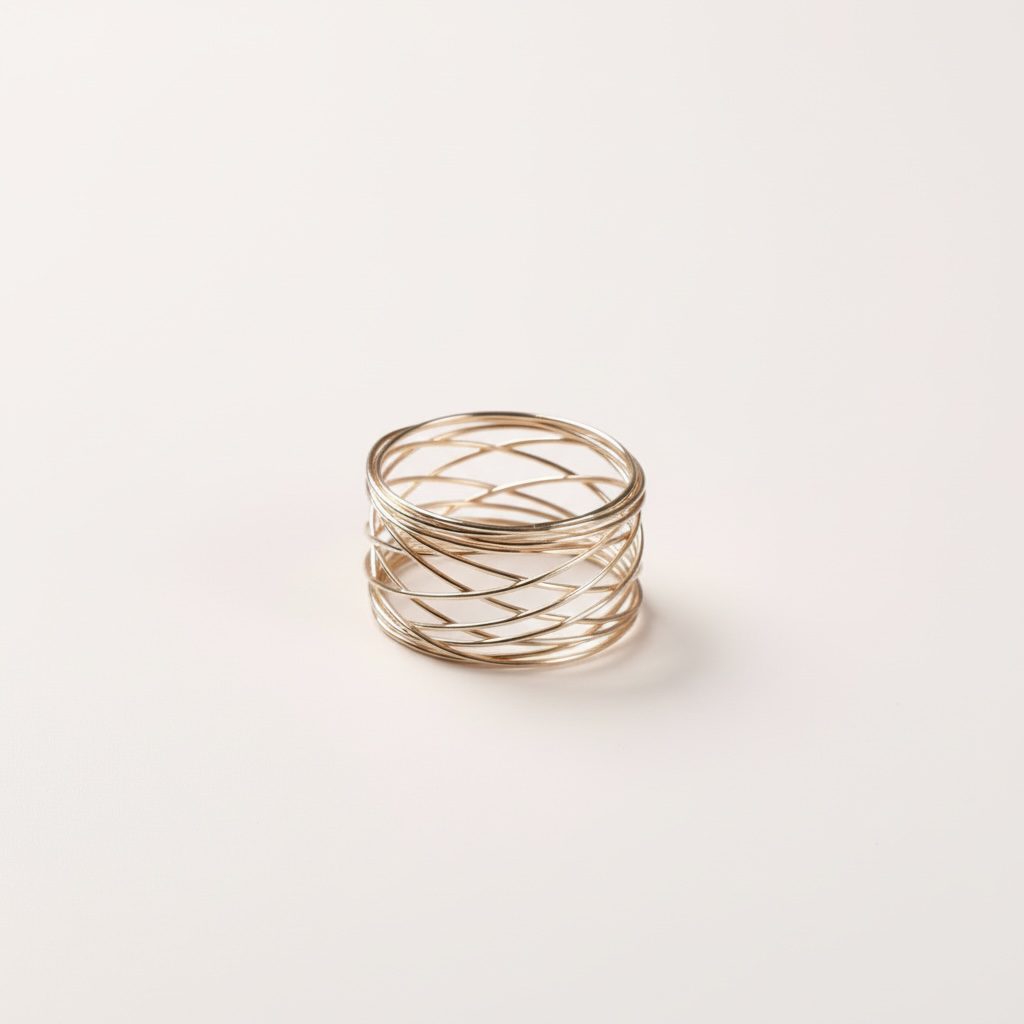 Serviettenringe feines Kupfer