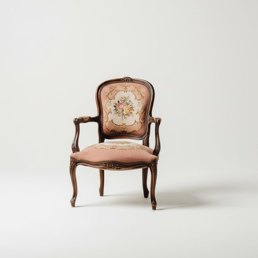 Vintage Polsterstuhl “Erna”