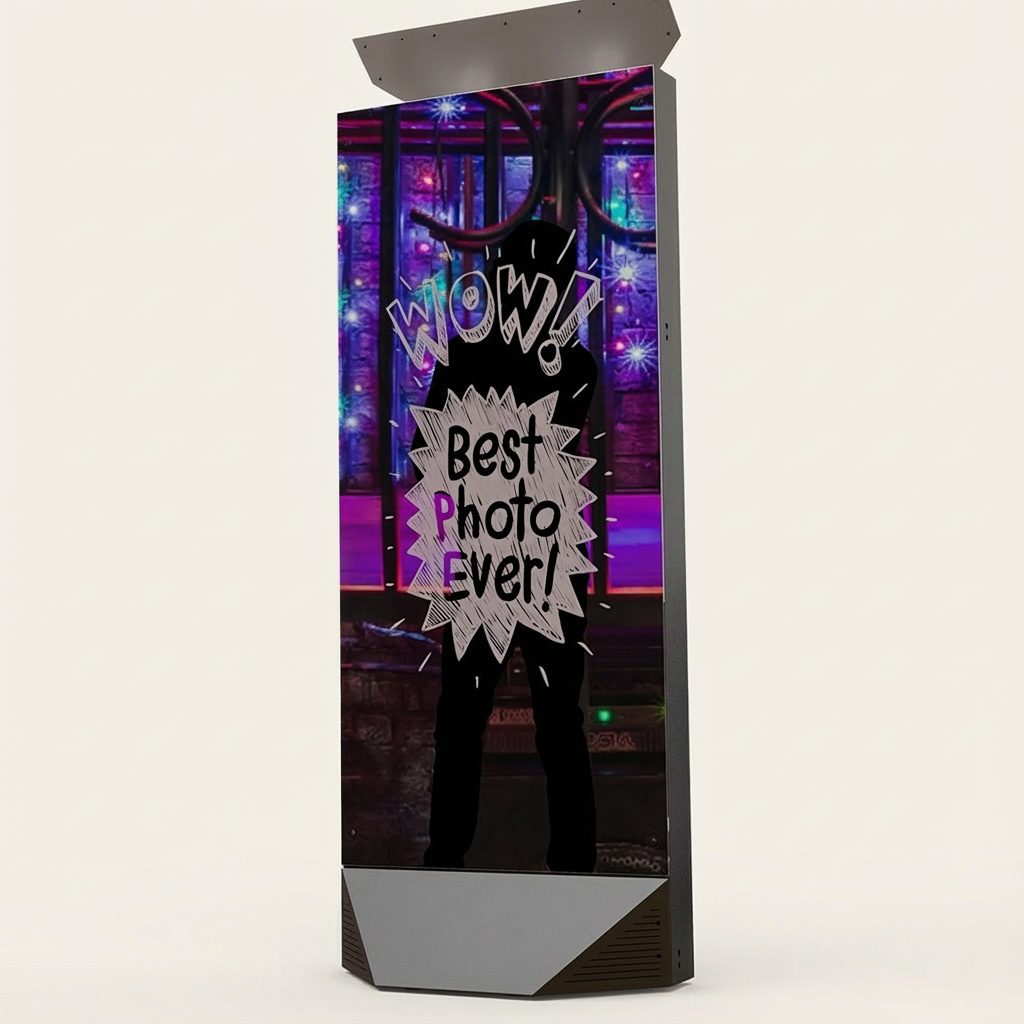 MIRROR X Photobooth mit Sofortausdruck Flatrate