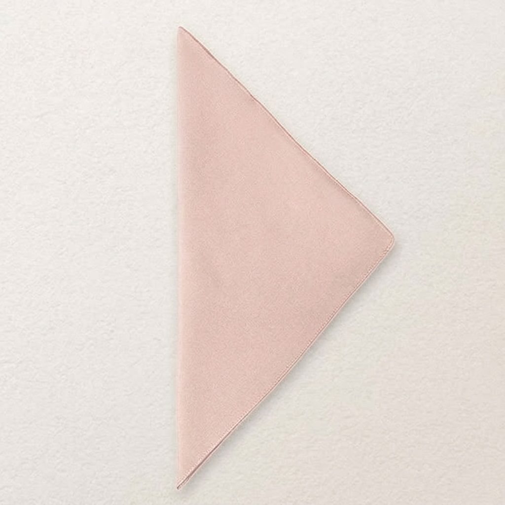 Stoffserviette aus Polyester in Blush