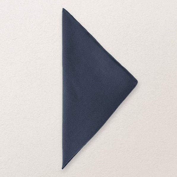 Stoffserviette aus Polyester in Insignia Blue