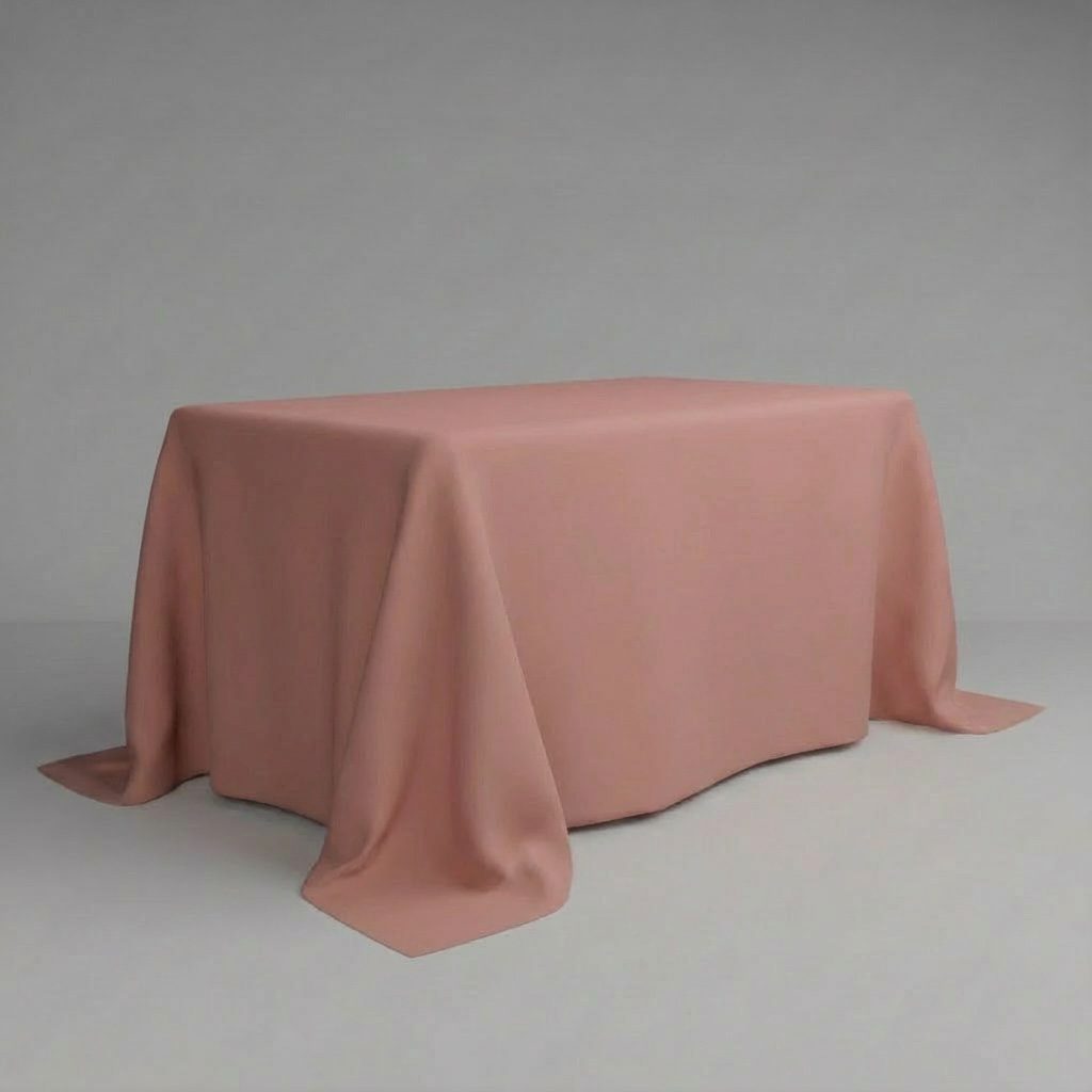 Tischdecke in Terra Cotta  | 410×250 cm