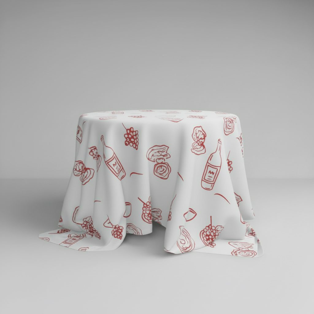 Runde Tischdecke Italian Summer | ⌀ 330 cm