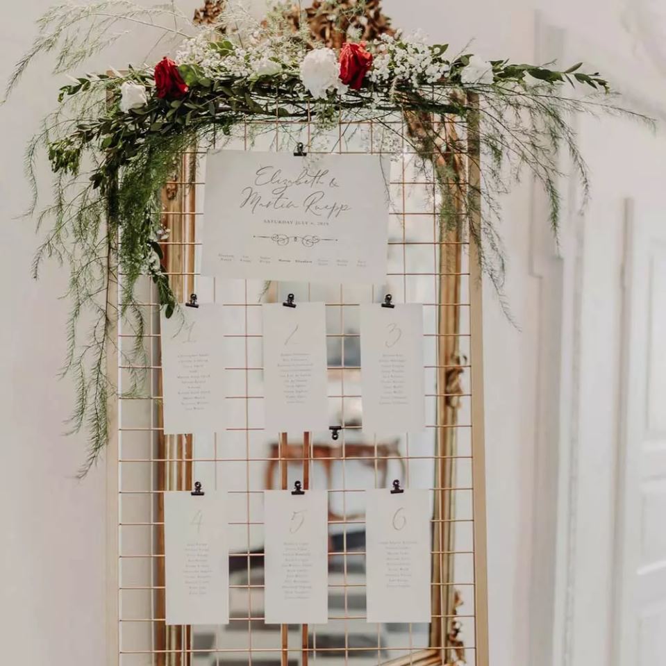 Sitzplan “Golden Amour”