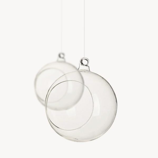 Runde Gläser zum Aufhängen