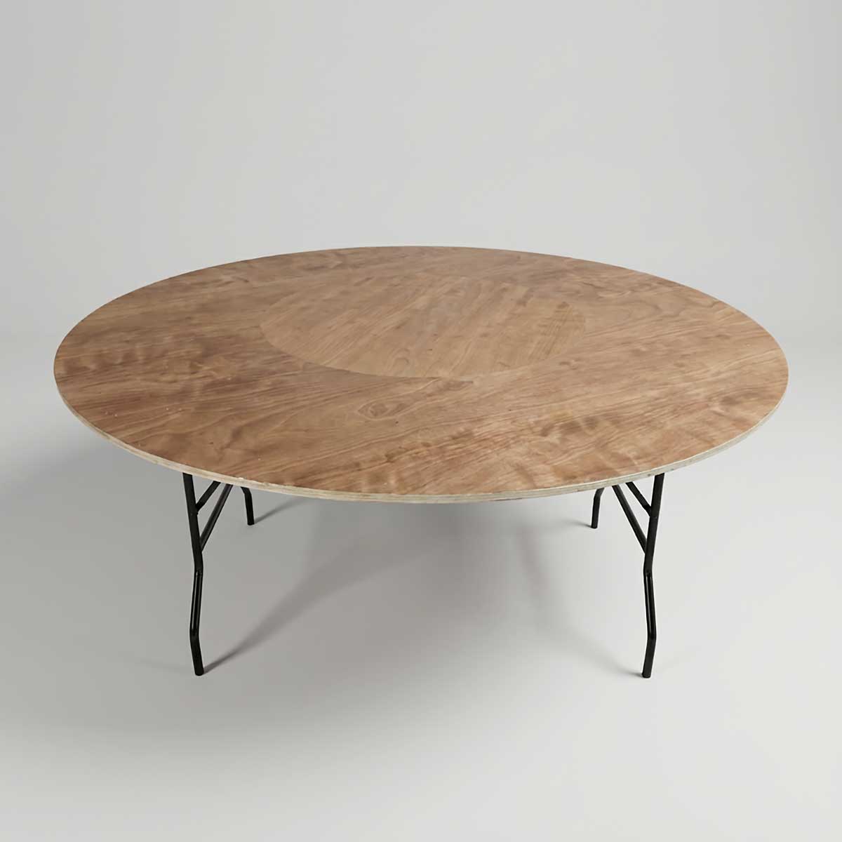 Banketttisch-Ensamble rund 400cm für 16-20 Personen geschlossen