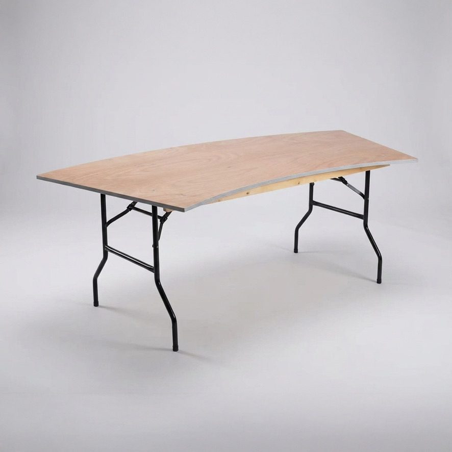 Banketttisch / Wellentisch: 15° Winkel